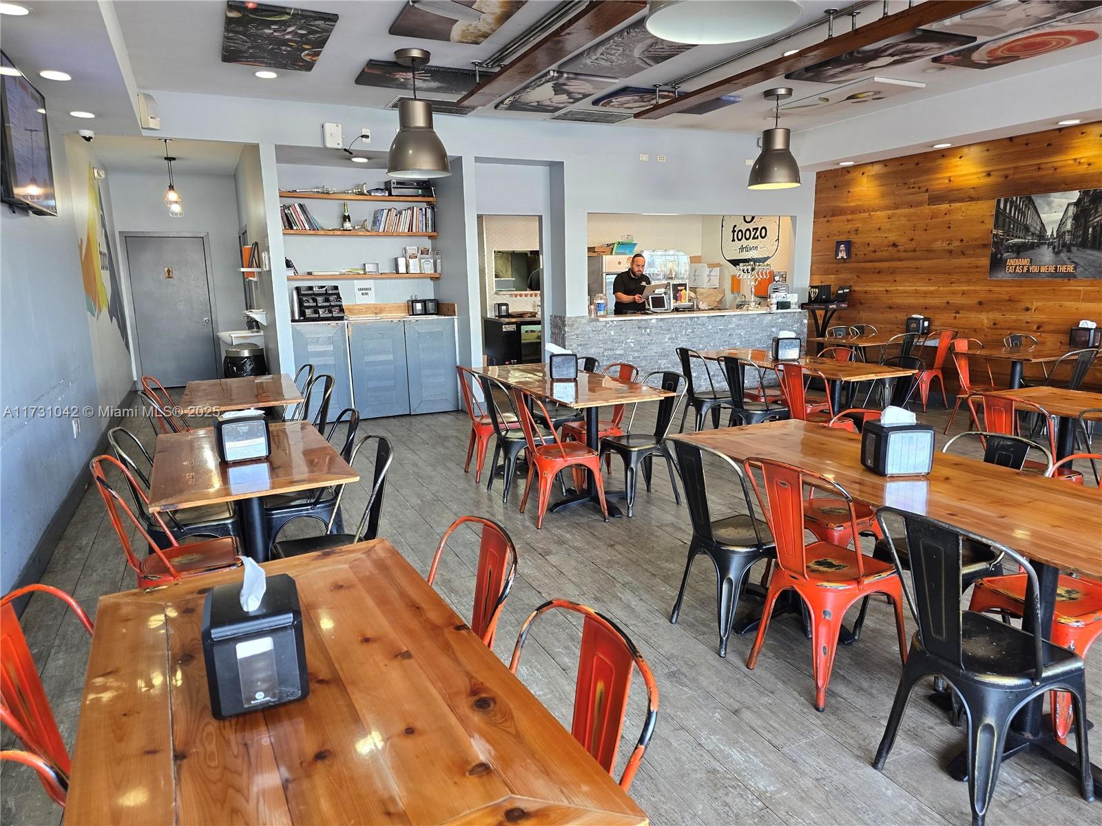 An incredible opportunity to own a well-established and highly regarded Kosher Italian Pizza restaurant serving a loyal local and tourist clientele since 2015. Located in a prime area, this restaurant has built a stellar reputation for authentic Italian cuisine prepared under the strictest kosher standards. Fully equipped kitchen with a wood oven for the real Italian pizza, walking cooler, 6 gas burners, salad prep station... High traffic area with great visibility and accessibility. Consistent revenue and profitability with potential for further growth. Call Listing agent for more information.