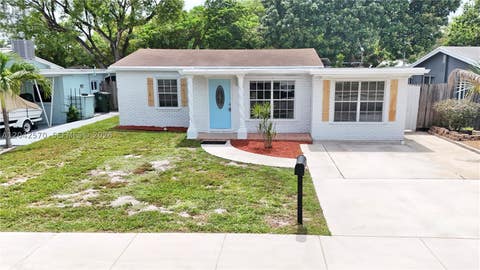 Photo of 5217 NE 2nd Ave, Oakland Park, FL 33334 (MLS # A12042570)