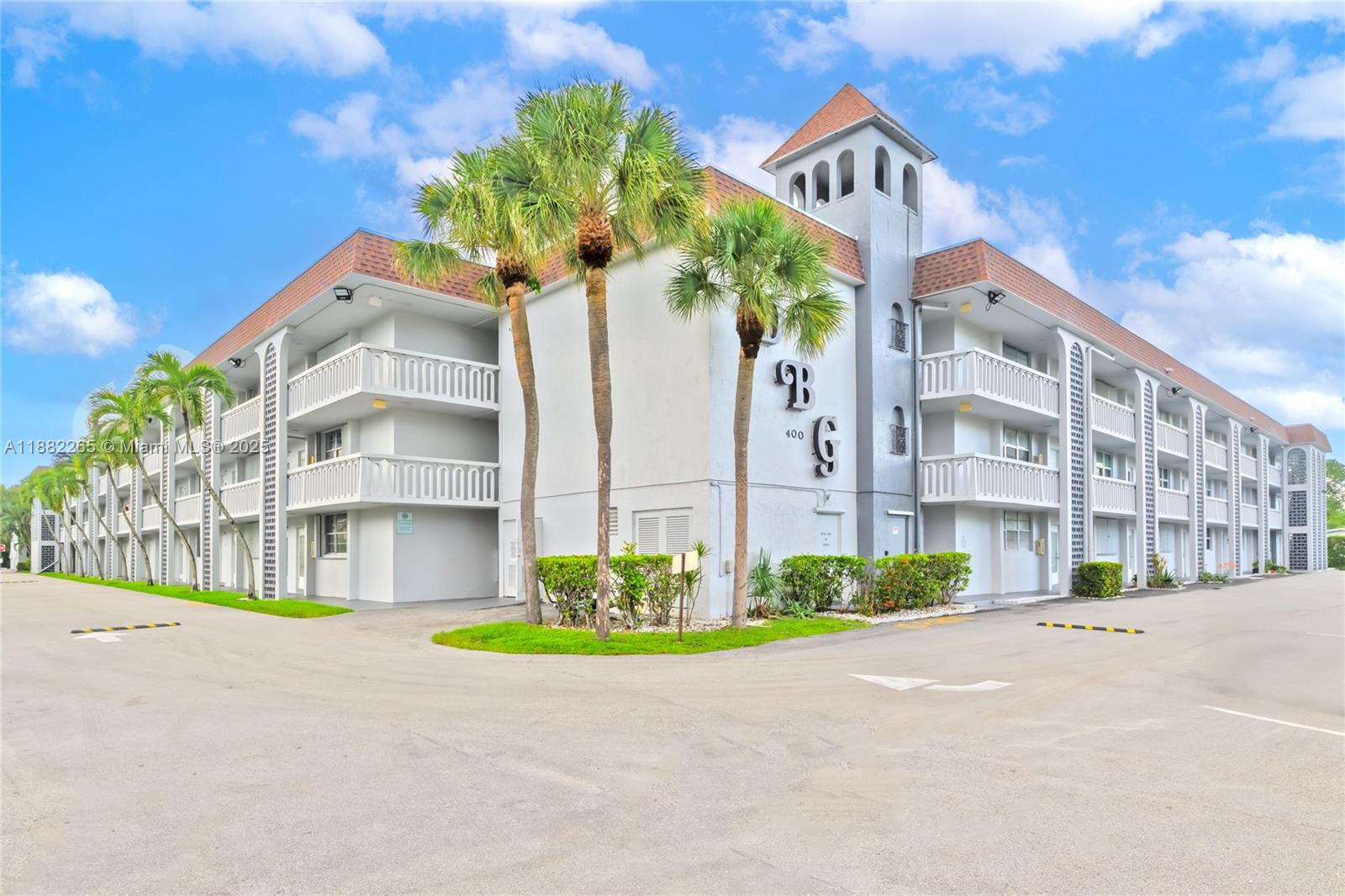 Welcome to Deerfield Beach Gardens! This 3rd-floor, beautifully maintained fully furnished 2 bed/2 bath condo offers elevator access, two walk-in closets, screened balcony, split floor plan, renovated bathrooms, new laminate kitchen floor, brand-new water heater, and 5-year-old A/C—move-in ready. Perfect as a primary home, vacation retreat, or investment with immediate rentals allowed. Just 10 min from Deerfield Beach and near shopping, dining, Publix, Walmart, and highways. Amenities: heated pool; water, cable, trash included. Freshly painted exterior, new asphalt, and recently installed new roof, 2023 structural report available & 50 yr certification done. Lowest-priced condo!