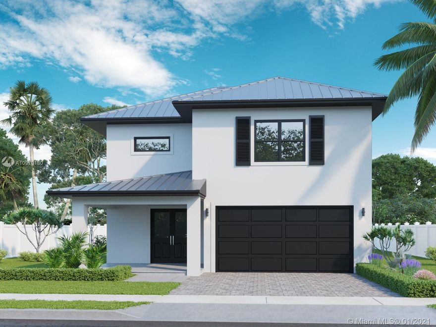 New construction to be completed by May 2021 in the desirable neighborhood of Zeus Park,which is close to local shops,restaurants,beaches,etc & no HOA.This beautiful 2 story home with 3 bedrooms,2 1/2 baths and a 2 car garage has an open floor plan with impressive 10 foot ceilings that provide a grand ambiance.This home has lots of natural lighting and an oversized kitchen.Great outdoor space with 2 covered porches,covered balcony and a pool.This home is built with high quality standards and products,including impact glass windows and doors, stainless steel appliances, epoxy garage flooring and a smart home package.At this time,buyer has option to choose finishes or upgrades from builders catalog.Please contact agent for catalog.See supplemental remarks and attachments for required waivers