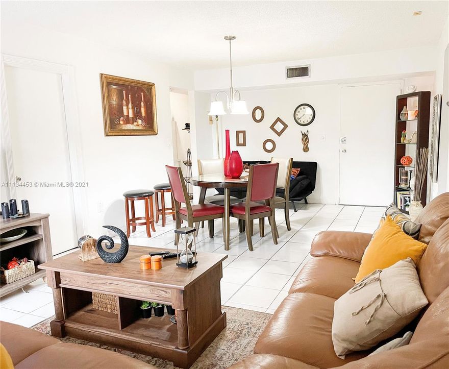 Amazing opportunity for investors or people looking to move into a spacious 3 bedrooms, 2 bathrooms condo in Sunset Villas.  This is a beautiful condo with lots of natural light. 
Condo comes with 2 assigned parking spaces plus guest parking.

Gated Community includes clubhouse with pool, basketball and tennis courts, 24 hours security and nice water view throughout the complex.
Located in the heart of miami, minutes away from airport, 836 highway, coral gables and the beaches.

There is a tenant in place, month to month paying 1700. They will like to stay.