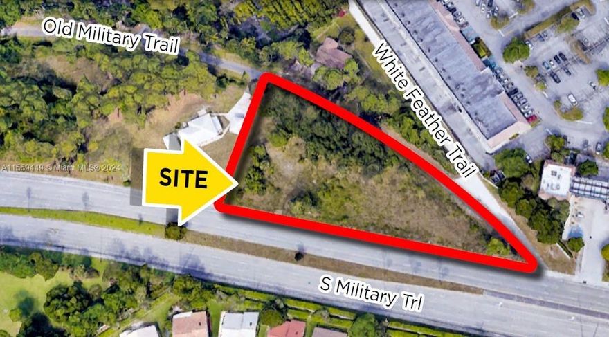 LAND FOR SALE! Seller has floor plans and renderings available (only pending payment of impact fees). Located in the heart of Boynton Beach, this 43,226 +/- SQFT land is zoned as CLO - Limited Office Commercial. Current plans include construction of a 2-story medical office building measuring about 10,000 +/- SQFT. With over 310,000 population within a 5-mile radius and over 30,000 cars passing through daily there is plenty of opportunity. Contact for more information!
