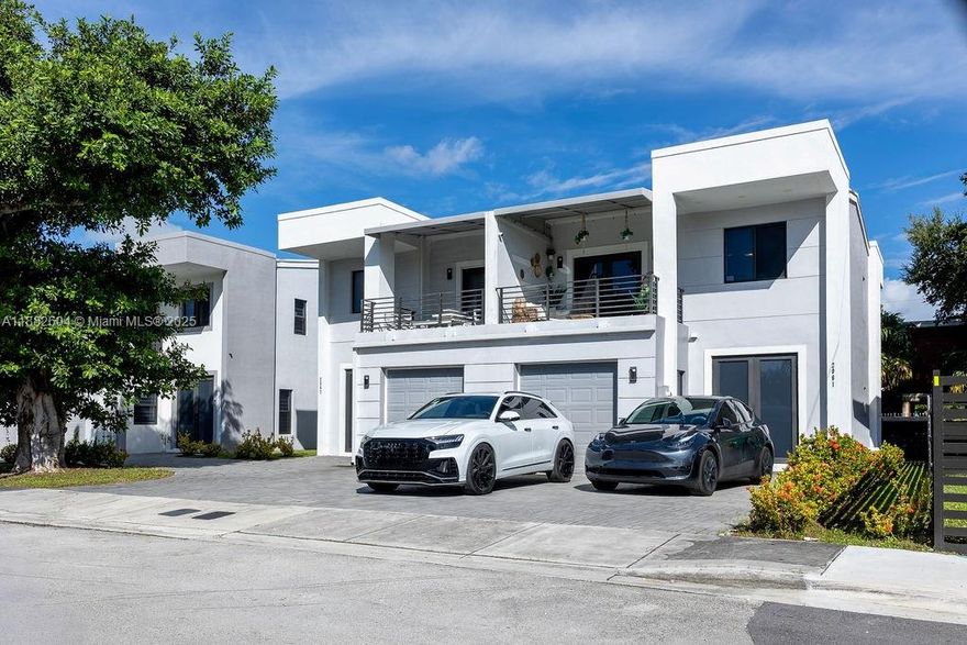 Stunning, immaculate, centrally-located two-story condo, featuring spacious open living area, modern finishes, three bedrooms on second floor.  Lots of outdoor living space - 2 balconies, and a patio. Small community of 4 units in total. Buyer must qualify for Miami Dade Infill Homebuyer Program. NO INVESTORS.  Tremendous opportunity.