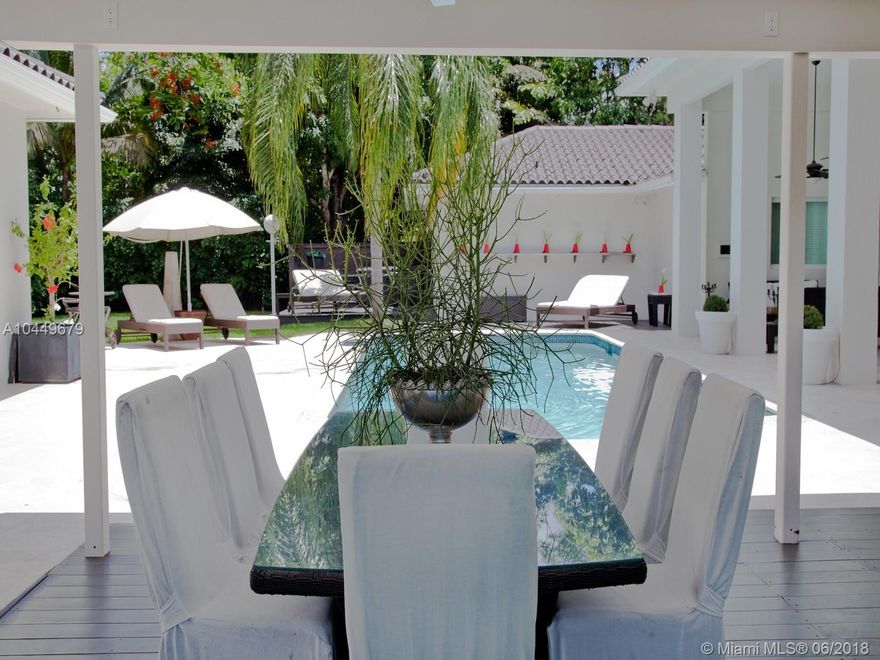 BEAUTIFUL GATED PINECREST ESTATE.  COMPLETELY UPDATD 2014. 6/5 AND 2.5 GARGAGE. LIGHT, BRIGHT & VERY SPACIOUS.  TURN KEY. EXTRAS INCLUDE- GENERATOR, MOSQUITO MIST SYS., JACUZZI, OUTDOOR COVERED PARTY AREA WITH FULL BAR/BBQ/LIGHTING & MUSIC. FULL GUEST HOUSE/GYM INCLUDES FULL BATH.  6100 SQFT OF LIVING.  DID I MENTION TURN KEY!