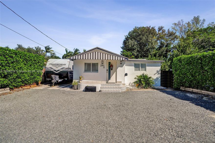 REDUCED! Literally steps to Miami Shores, this spacious and well laid out 3/2 is beautifully updated and ready for your viewing. All 3 bedrooms are a good size, with the master bedroom featuring an en suite marble bathroom and jacuzzi tub. The updated kitchen features stylish cabinetry and plenty of storage, overlooking the living room for easy entertaining. This home also offers hurricane windows and doors, newer roof, plenty of parking, a separate laundry room, and a fabulous covered back patio area with built in BBQ to host your guests in style. Lets not forget this home is in a prime location just 10 minutes from the Design District, and minutes onto the I95 for easy access to Downtown Miami, the Beaches and Brickell. Call to make your appointment now to see this Turnkey home.
