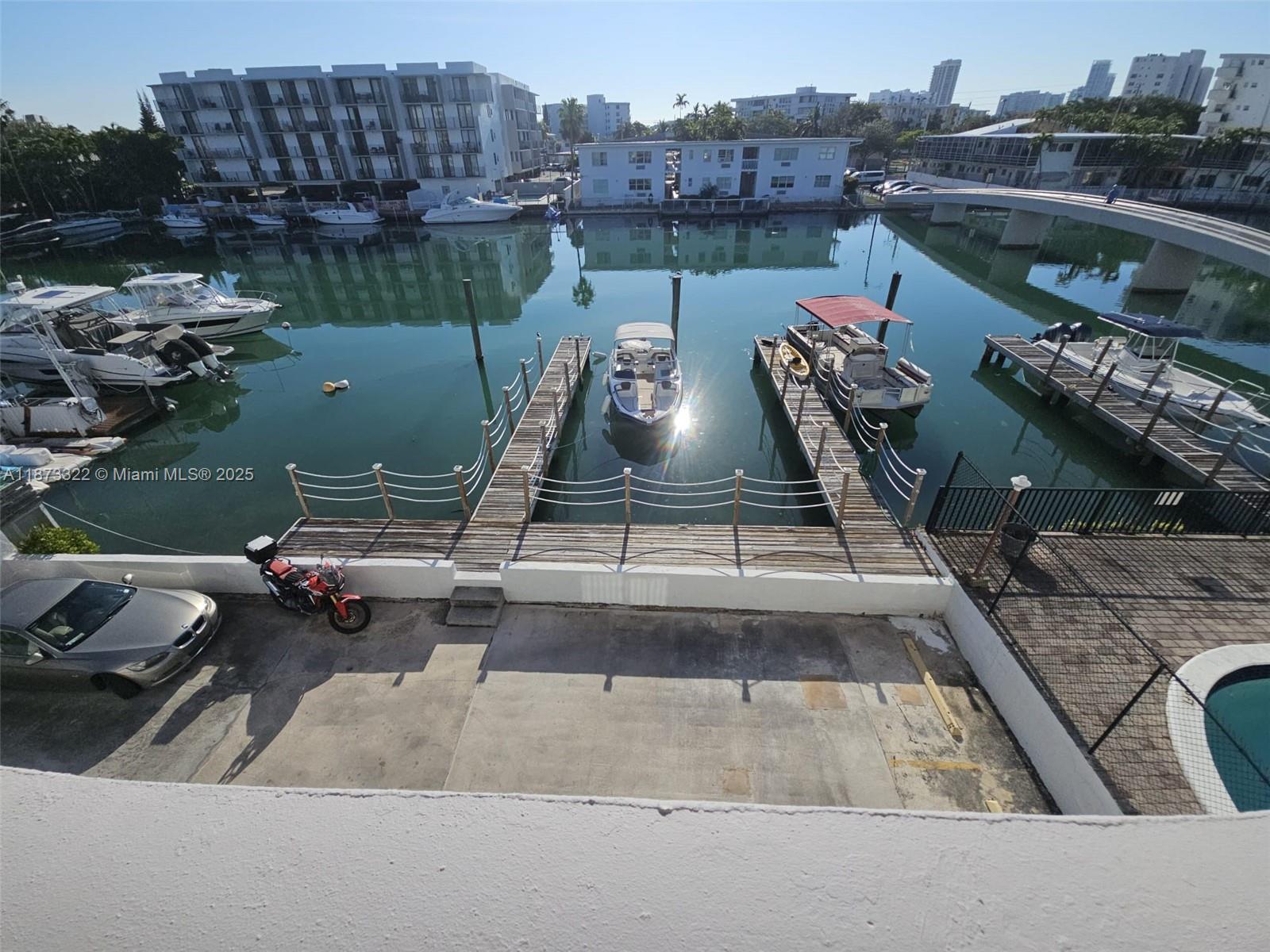 Live the luxurious life you’ve always dreamed of this Updated Unit in Crespi on the Bay, Large 1 Bedroom and 1.5 Bathroom with full water view and assigned parking. Dishwasher, dryer/washing machine in unit. Dock available for rent up to 45 feet. Building is gated, with intercom system, elevator and outdoor pool on the canal, Pets are welcome. Located in Miami Beach, just a few blocks from the beach, major transportation, dining and entertainment, Bal Harbour Shops, etc. Easy to park an additional car (residential street parking). It will be fully painted and renovated before move in. For Rent-AS IS: Cosmetic condition included.