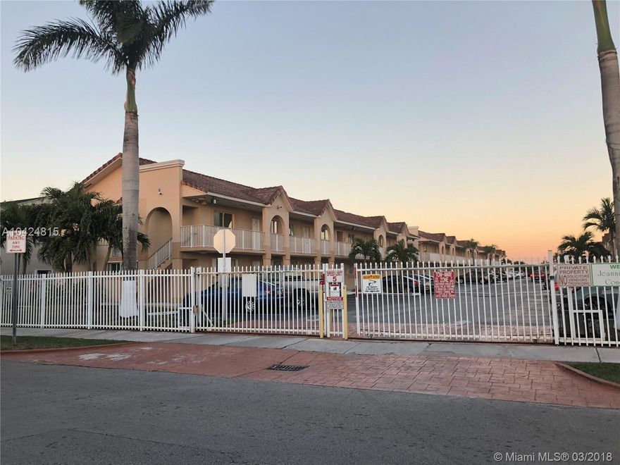 Cozy and Warm first floor Condo in West Hialeah, in great Condition, very central, located closed highways, stores, restaurants, hospital, whit two Parking assigned!!!. Prospect Tenant must go through a criminal background check as well as eviction check that is free of charge.