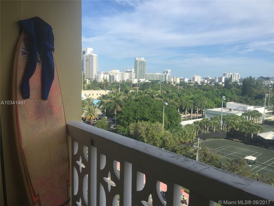 Spacious 1 bd /1.5 bath unit at Admiral Towers with unobstructed views of South Beach and Flamingo Park from your Living Room, Bedroom and Balcony.  Walking distance to Lincoln Road, Ocean Drive and Art Deco District.   Unit has its own assigned parking space in prime covered garage and a storage unit.   Bldg has been recently renovated & has passed its 40yr recertification.  Master bath remodeled but the rest of the unit is all original.  Well managed w/pool,parking, and bike storage. Ok to Lease. "  Will no last!  GREAT INVESTMENT PROPERTY!!