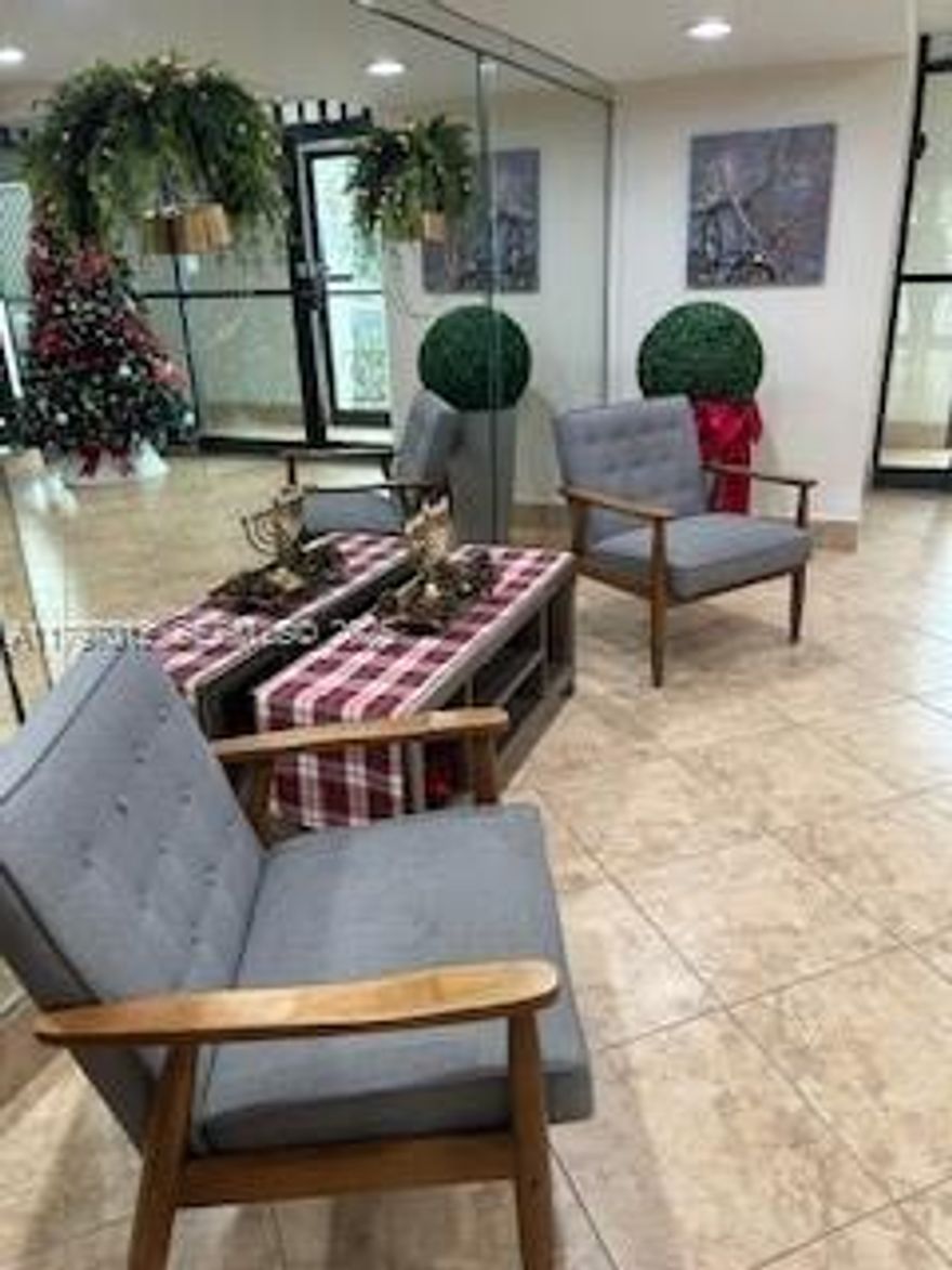 Holiday Price adjustment! Good deal in the market of Hallandale Beach Fl. "Clean as a Whistle" Buy with confidence! 
2 bedrooms, 2 bathrooms in 1,135 sq ft. Great location, in walking distance to shopping, restaurants, the beaches and house of worship.  
Magnificent views from a large balcony, with rollups, and the pleasure to enjoy gorgeous sunsets views  and beautiful golf courses! enjoy the feeling of a vacation all year around. 
Rarely you find a unit with cover parking deed it. In front of the Bldg, and near the entrance.!!! 
The unit comes with ample remodeled kitchen with SS appliances, granite countertops, lots of cabinets. Tiles and wood flooring in the rooms. In addition customized custom made closets in the bedrooms and hallways.Lots more features for you to be impress of the value of this property