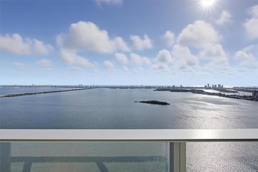 Step into your new residence at the highly anticipated Aria Reserve Miami. Upgraded one bedroom residence with an office/den/bedroom space, offering direct and endless Biscayne Bay and sunrise views. Flow through floor plan with two full bathrooms in one of the most amenitized luxury communities in Edgewater. Enjoy 2 acres of amenities, morning and sunset pool decks, brand new fitness center (it smells so new!), 25m lap pool, tennis, paddle and pickel (YES!) courts and basketball court. BBQ areas and a spa with dry and steam sauna AND jacuzzi. Walk to Design District, Midtown, Downtown, Arsht and Kaseya Centers. Easy and quick access to main roads and 15 minutes to airport and Miami Beach. Be the FIRST to live in resort-style in the heart of the city. Aria Reserve is waiting for you.