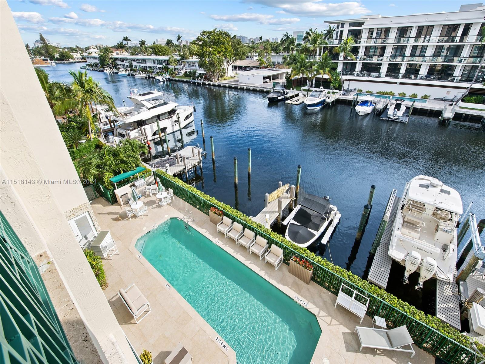 Property for Sale at 400 Hendricks Isle Isle 402, Fort Lauderdale, Broward County, Florida - Bedrooms: 2 
Bathrooms: 3  - $1,250,000