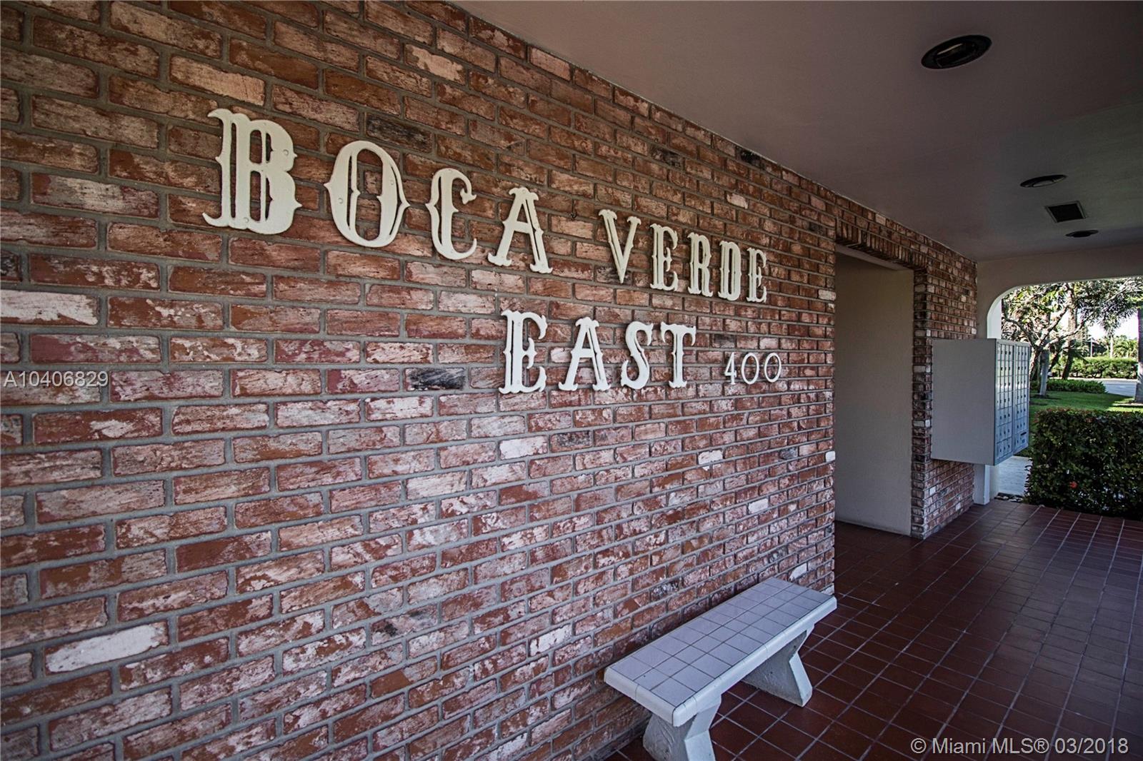 BOCA VERDE EAST CONDO - Residential