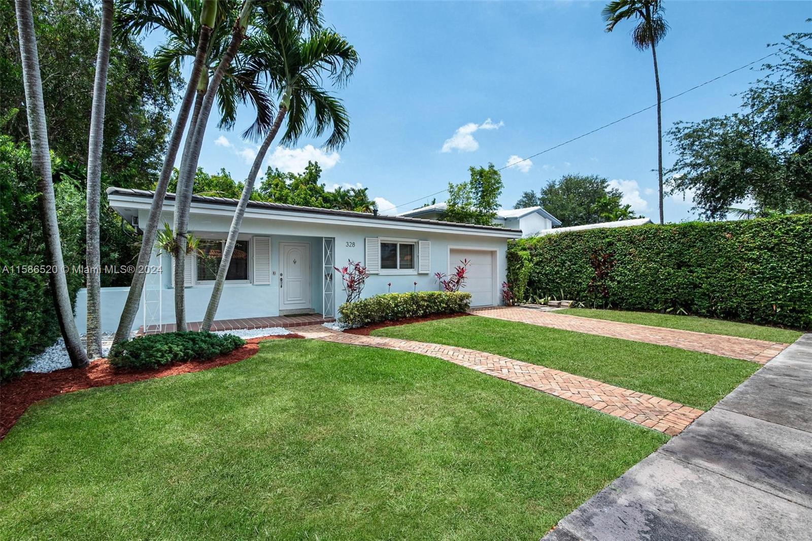 Property for Sale at 328 Alesio Ave, Coral Gables, Broward County, Florida - Bedrooms: 3 
Bathrooms: 2  - $1,329,000