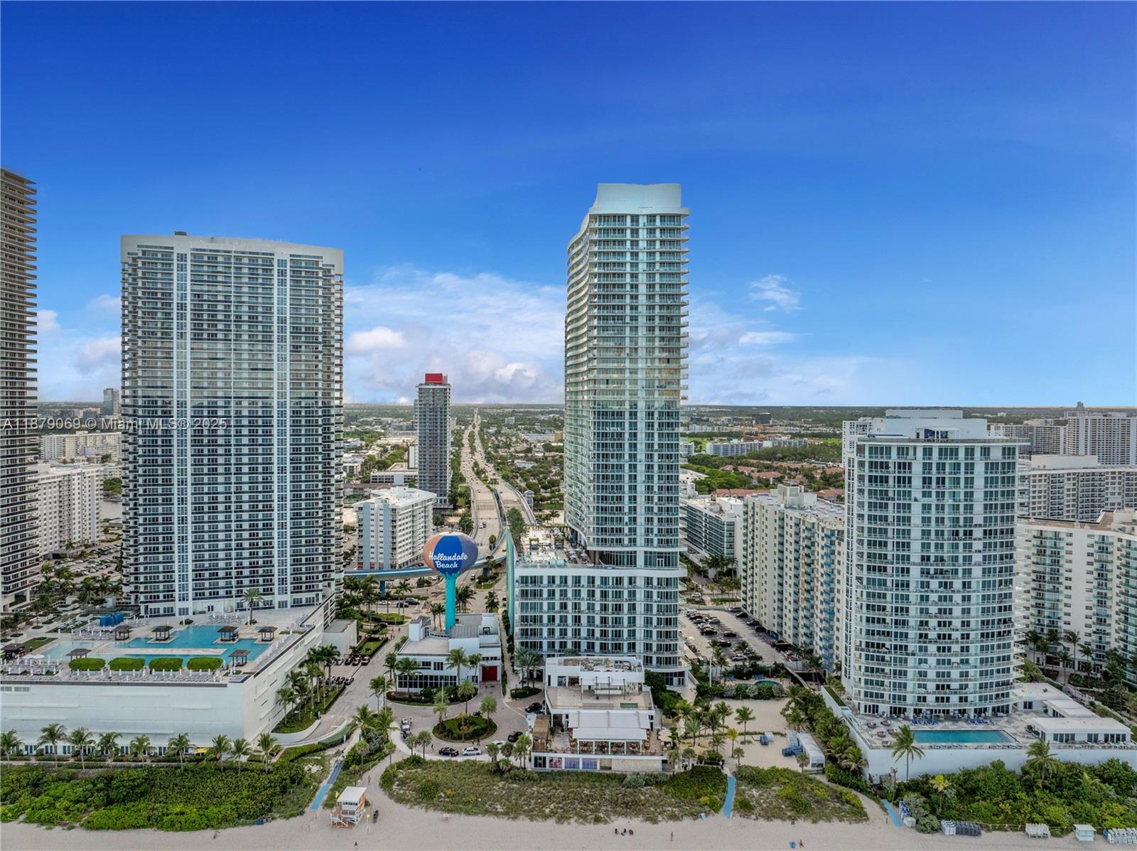 Perfect investment and vacation destination! This fully furnished corner condo features two bedrooms, two bathrooms, and an open-concept kitchen. Enjoy stunning city and ocean views. The property can be rented short-term through the hotel program or with an Airbnb manager, as currently done by the owner. Enjoy direct beach access and be within walking distance of restaurants and shops. The building offers a fine restaurant, resort-style pool, fitness center, and party/event rooms. A true turnkey opportunity in the heart of Hollywood Beach!