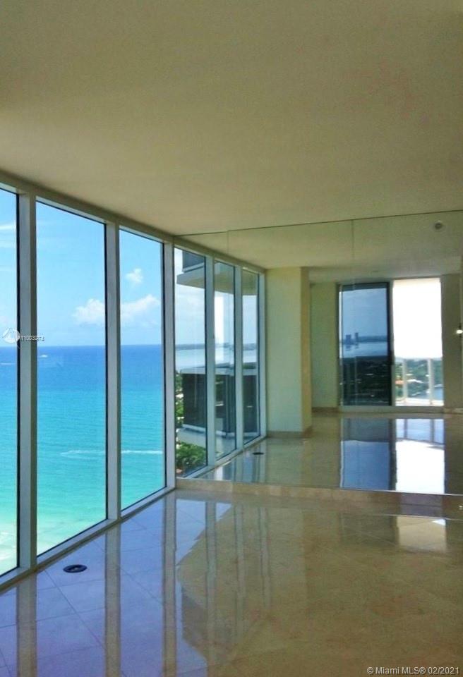 GREEN DIAMOND. 2bed/2bath, marble floors, great views of bay, city and ocean. Incredible sunset views! Building offers great amenities, such as 24 hrs security, valet parking, tennis court, amazing gym with yoga, pilates and other aerobic classes, club house and in-site market, beach attendants. Available for year lease. NO SHORT TERM RENTAL.
Will start showing the unit on 3/4/21.