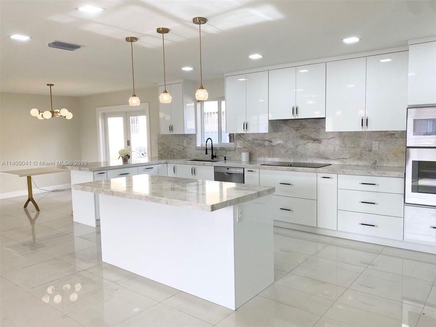 Fully remodeled 3 Bed / 2 Bath home in a very desirable area just one block from Coral Way. This home is equipped with impact glass throughout, a brand new custom kitchen with a large island and high-end appliances including a double oven and sub-zero refrigerator/freezer. The rooms have custom closet cabinetry and illuminating mirror. All bathrooms were tastefully updated with custom countertops and high-end fixtures. The home has a washer and dryer conveniently located in the garage which is the perfect size for one automobile or plenty of storage. This home is centrally located near great schools, excellent restaurants and major highways. Contact the Listing Agent today, this rental won't last long on the market!