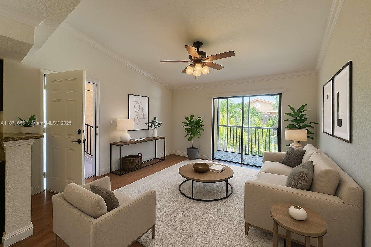 Sought-After Vista Lago at The Hammocks! New Bathroom tile and freshly painted 1-bed, 1-bath located on 2nd floor of peaceful Vista Lago.Virtually staged pictures can show you the potential. Vaulted ceilings and lots of light, a full-size washer and dryer, private screened-in balcony ideal for relaxing. Newly painted interior.Unit is move-in ready and designed for easy, stylish living.
You'll have access to The Hammocks' exceptional amenities, including 4 tennis courts, scenic bike and jogging trails, 2 basketball courts, a private community beach, fitness center, and a sparkling lakeside pool. Includes 1 assigned parking space and guest parking. Perfectly situated near shopping, dining, excellent schools, and major roadways this is South Florida living at its best!