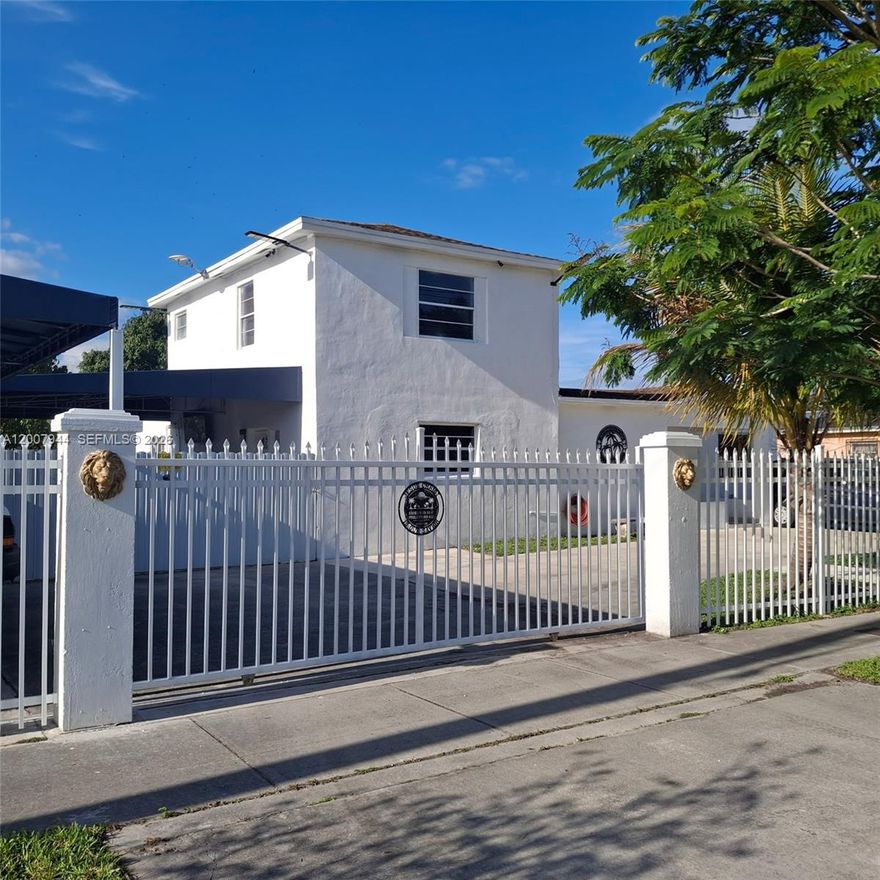 Exceptional opportunity! Huge income property single-family home. Main house is : 4 bed 2 bath, + side  apt  with 1 bed 1 bath rented  +  R/V  trailer,  all rented  (total income $ 3,400/moth ) The property has 2 lots with 2 folios #. Total property area is 14,200 sf. —ideal for building a duplex or second home. Recently updated with modern finishes, spacious layout, and ample parking including covered spaces NO HOA!Exceptional opportunity! Huge income property single-family home. Main house is : 4 bed 2 bath, + side  apt  with 1 bed 1 bath rented  +  R/V  trailer,  all rented  (total income $ 3,400/moth ) The property has 2 lots with 2 folios #. Total property area is 14,200 sf. —ideal for building a duplex or second home. Recently updated with modern finishes, spacious layout, and ample parking including covered spaces NO HOA!
