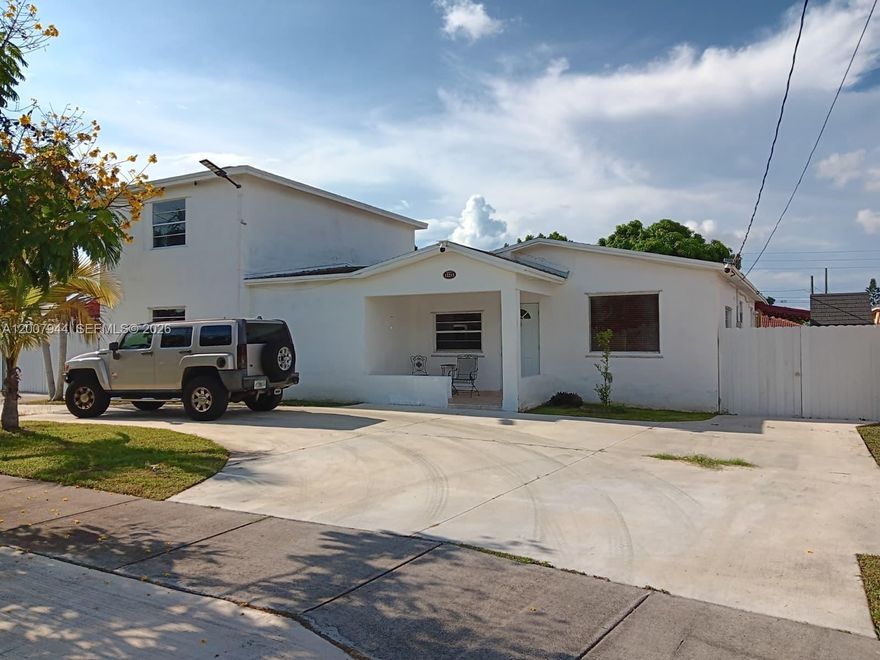 Exceptional opportunity! Single-family home on TWO lots totaling 14,000+ sq ft with an additional folio—ideal for building a duplex or second home. This income-producing property offers tenants in place (optional), making it perfect for investors or end-users. Recently updated with modern finishes, spacious layout, and ample parking including covered spaces. RV on-site may be negotiated. NO HOA! Prime setup for expansion, rental income, or multi-generational living. Don’t miss this rare value-add opportunity!