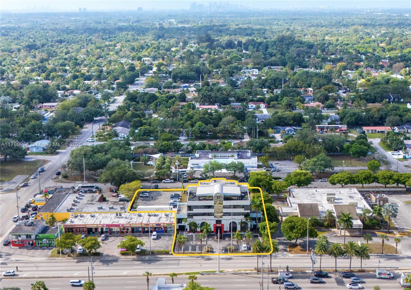 Situated mere blocks from the Golden Glades Interchange, the location is extremely accessible and offers unmatched exposure to traffic heading East to Aventura.
Currently 45% occupied, the asset offers both immediate stable income and flexibility as a turn-key solution for an end-user headquarters location or investor seeking to maximize cash-flow as a long-term covered land play.
Meticulously-maintained with upscale finishes, polished decor, plentiful parking, and diversified spaces which include a mix of both medical & executive office build-outs, street-level exterior access units, plus unique features like private terraces throughout, the asset offers tons of upside for strategic repositioning without substantial capX.