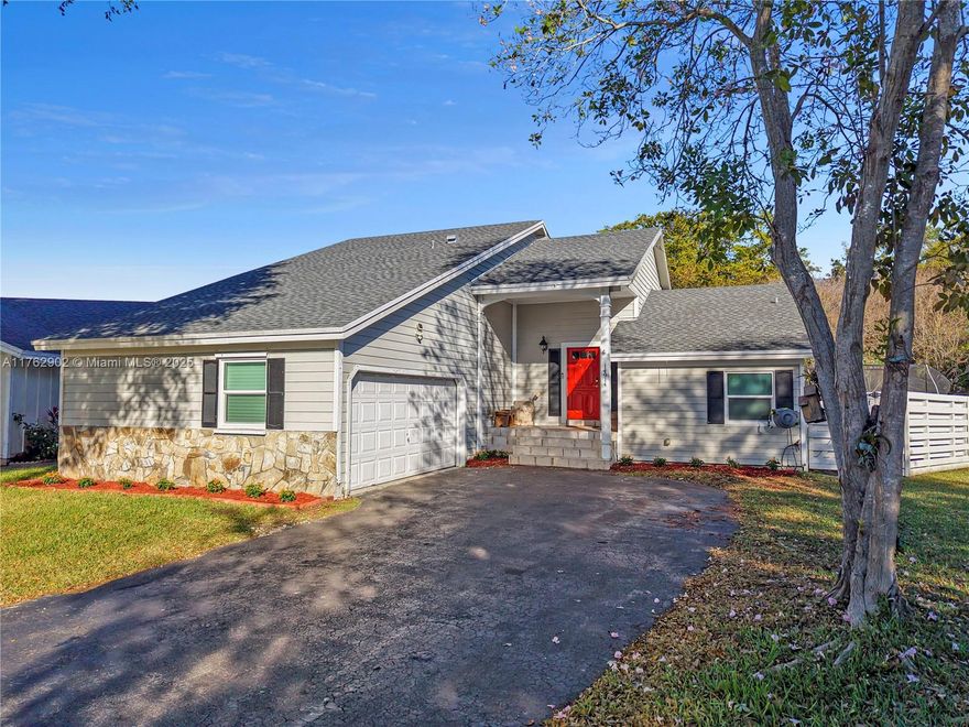 Don't miss this one of a kind 3 bedroom, 2 bathroom spilt-level home, completely renovated and nestled in the highly sought-after Country Walk community on a quiet cul-de-sac. This home offers an extra room with half bathroom downstairs with great curb appeal and a spacious two car garage. Located in a family-friendly neighborhood with top-notch amenities, and schools. This gem is perfect for creating lasting memories. Move in ready and truly a must-see!