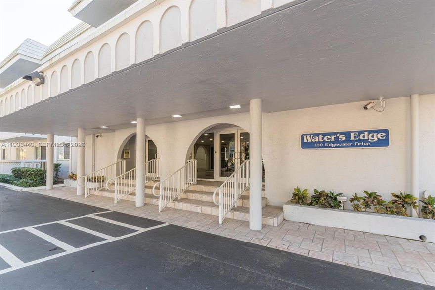 Price reduced:  Completely renovated one bedroom one-and-a-half-bathroom condo on the Coral Gables Waterway at Waters Edge condominium.  This turn key unit has been upgraded throughout making this an amazing opportunity at a great price.  Upgrades include impact windows, raised ceiling height in the kitchen, marble master bathroom, relocated plumbing for a more functional kitchen, bosch dishwasher and so much more.  This is a unit not to be missed.