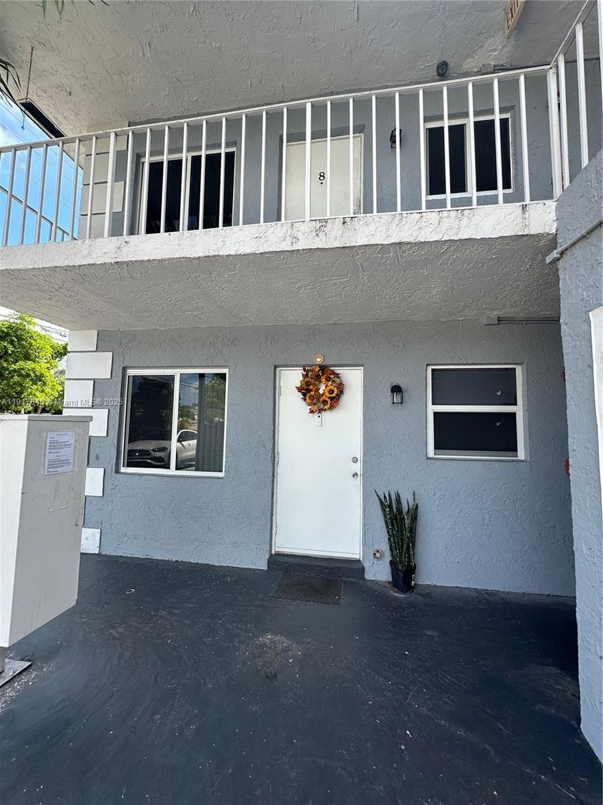 Remodeled, beautiful 2-bedroom 1-bathroom apartment. This unit is located on the second floor and features hurricane impact windows and laundry onsite. Property close to public transportation, shopping, schools, and much more!