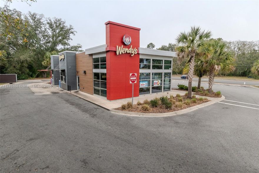 Unique opportunity to acquire an absolute NNN, single-tenant investment property. This Wendy’s has successfully operated at this high-traffic corner location since 2018 and has 13.5 years remaining, with four (4) five-year renewal options. The lease features rent increases every 5 years, ensuring long-term income growth. Strategically positioned, the property is near the exit to I-295, ensuring accessibility and offering high visibility and exposure to strong daily traffic counts. The surrounding area has a diverse mix of retail, service, and established residential neighborhoods, providing a built-in and growing customer base. Stable, passive-income asset backed by one of the nation’s leading quick-service restaurant brands. With a long-term lease, minimal landlord responsibilities,