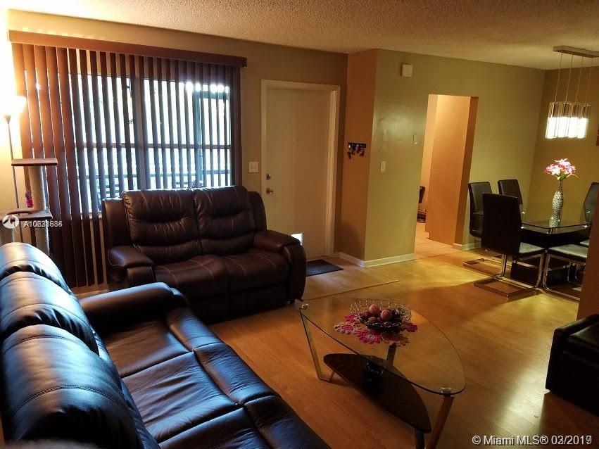 Excellent unit close to the beach East of US-1 and close to Young Circle, Downtown Hollywood (restaurants, cafes, live entertainment, Publix, Parks and more). The property is 5-10 minute drive to the beach. The building has a pool, a barbecue space and a sauna. A spacious, comfortable 2 Bedroom/2 Bath unit this is a great opportunity to own and live in the highly desirable area in East Hollywood. The golf course is next to the building. The A/C is newer. The A/C has been replaced by the sellers. The unit has an assigned parking space for the owner. The owners are leaving the cameras in the property.