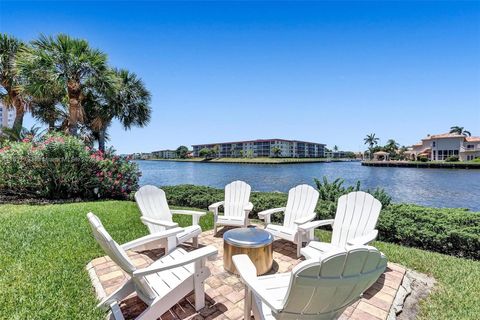 A home in Hillsboro Beach