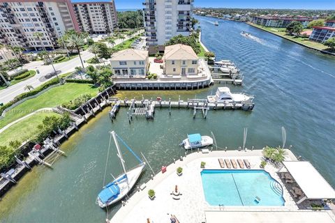 A home in Hillsboro Beach