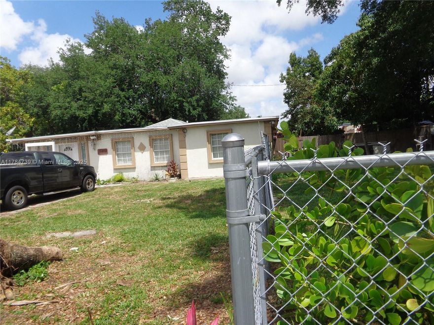 INVESTOR,DEVELOPER,BUILDER, there is a rented  house  on site now but  if you are looking for  land to construct and add  more units to your portfolio you can apply with Miami-Dade  county building Department  to develop this lot OFF 15900 SQFT , do your own diligence  ,please verified information  with building Department first to show it and  summit offer, you can start collecting rent with existing tenant until you develop , Text listing agent to show or  for more information , please do not send low ball offers. PLEASE TEXT LISTING AGENT FOR MORE INF. AND SHOW 24 HOURS IN ADVANCE
