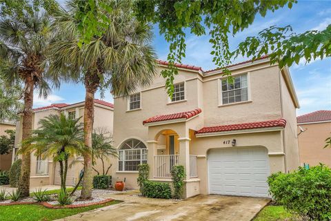 A home in Coral Springs