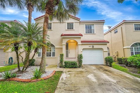 A home in Coral Springs