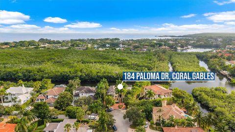 A home in Coral Gables