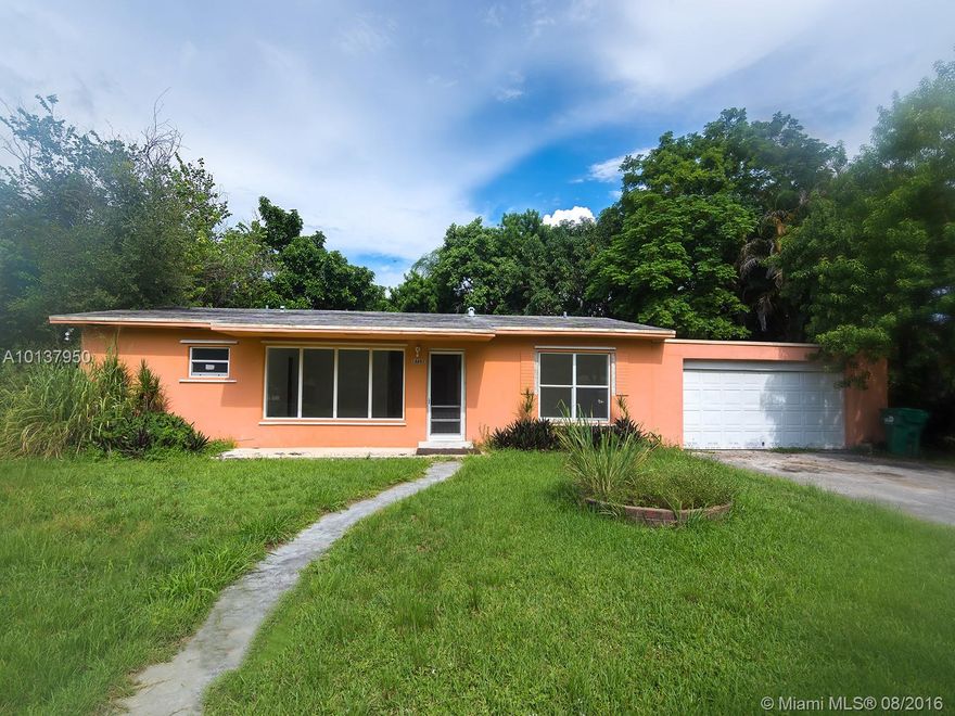 Centrally located in the City of Palmetto Bay. Corner lot one story home with space for pool and boat in the side. Mango and avocado trees, 3 bedrooms 2 baths with lot of windows and light. Run, don't walk to see this one! The truly art of living. Seller must comply with HUD guidelines 24 CFR 206.125 and property is sold AS IS.