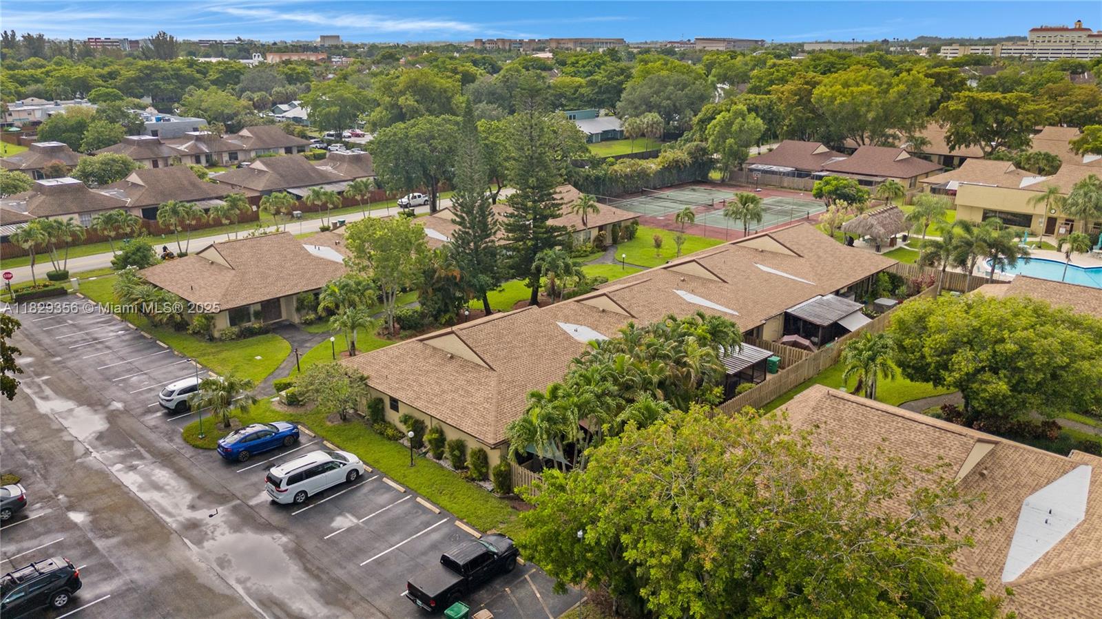 DAVIE~Corner Unit!!*Beautiful 3-bed, 2-bath one-story villa in sought-after Nova Hills Villas with 1,823 sq ft of living space and a spacious, relaxing patio~Dining rm can be converted to 4th bedrm Features include a new roof (2024) with $20K assessment fully paid, new blown-insullation in entire attic, updated electrical panel (2018), generator hook-up, Impact sliding doors & Accordion shutters. Split floor plan with updated flooring and generous living areas**HOA includes cable, internet, trash, lawn, and landscaping. Community offers an amazing Newly marcited heart-shaped pool, tiki bar, tennis courts, hospitality room, and tot lot. Pet-friendly (2pets up to 60bs). Prime Davie location near NSU, FAU & Broward College. Malls, Dining & Airport minutes away! Priced to sell—don’t miss it!
