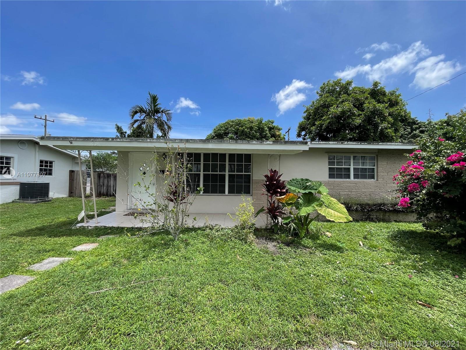 Beautiful and spacious 3/2 home in the heart of Miramar. Centrally located, this house features granite counter tops, electric range oven, a large backyard for entertaining with fruit trees and BBQ area, new washer and dryer, fresh new paint throughout the house. This home is immaculate and ready to move in!
