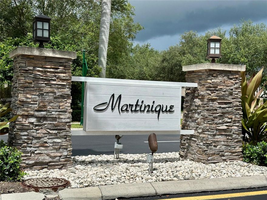 GREAT PRICE!!  Now available for sale in the highly sought-after community of Martinique at Island at Oasis! This villa of 1,402 sq. ft. 3 bedrooms and 2/1 bathrooms. Nice patio. Includes two assigned parking spaces right in front of the unit. Gated community with controlled access, luxurious clubhouse, oversized pool, and top-tier amenities. Great location near schools, hospitals, supermarkets, shopping centers, restaurants, banks, and with easy access to the Florida Turnpike. All information is approximate and not warranted or guaranteed.