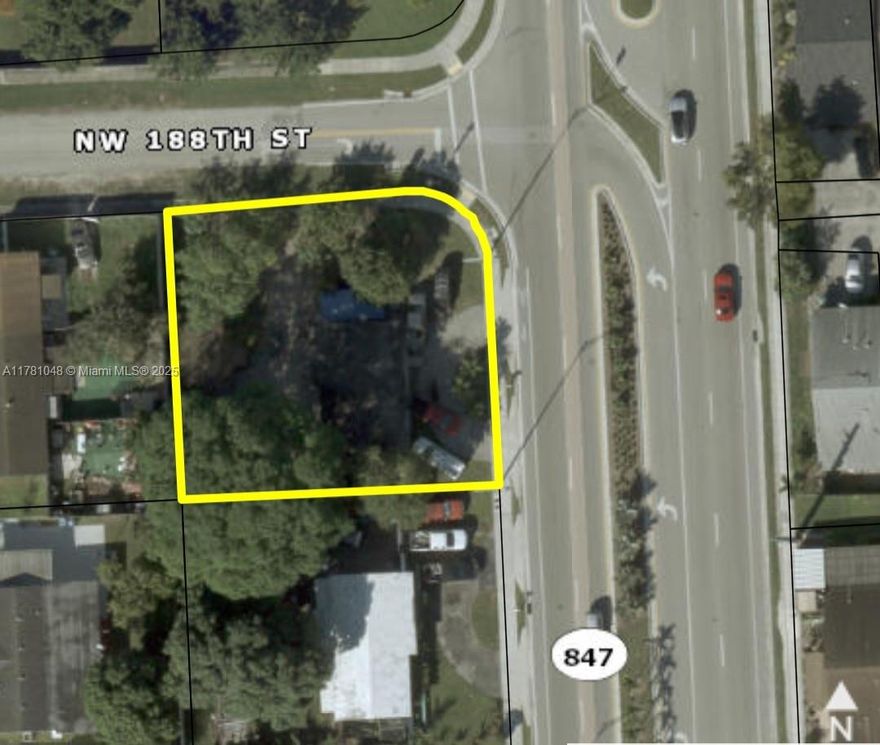 Cozy Single Family Home 3 bedrooms and 1 bathroom property. Roof is only 2 years old, AC system including all ducts is only 8 months old. Spacious corner lot, perfect to park a boat, Truck or RV. Great location on NW 47 Ave, Very close to Palmetto Expressway, Turnpike, Delicious fruit trees, Large circular driveway.  Huge patio .