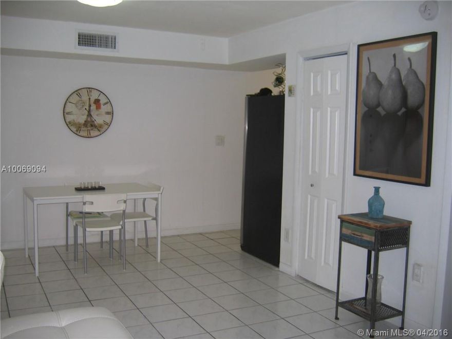 First floor unit with new kitchen, no carpet, apartment in excellent condition.  Great location. It is rented until January 2017.  Easy to show.