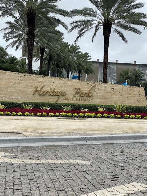 A home in Sunny Isles Beach