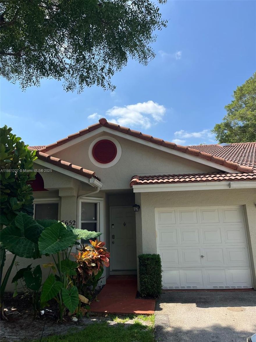 Welcome home to this lovely 2 bedroom, 2 bathroom condo in Fairway View, Margate! You’ll have your own 1-car garage, and the home can be rented furnished or unfurnished to fit your needs. The community is quiet and beautifully maintained, with a pool, gym, and clubhouse for you to enjoy. Plus, you’re close to Northwest Medical Center, Coral Square Mall, Broward College North Campus, great schools, shopping, and dining. It’s the perfect mix of comfort, convenience, and neighborhood charm.