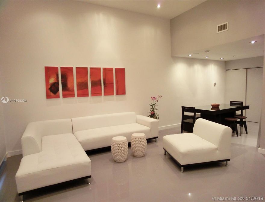 This fully updated 784 SF apartment has a large lanai. 1 bed | 1 bath room floorplan seamlessly blends indoor & outdoor living creating an authentic Miami Beach lifestyle & experience! The garden view from the bedroom creates an oasis for relaxation. Unit boasts tile flooring, built out closets, full size washer & dryer and stainless steel kitchen appliances. Enjoy the sunsets while relaxing in your private garden (around 800 SF.) The Flamingo provides resort style amenities with its 2 bay-front pools, Cabana's, beach volleyball court, fitness center, etc.