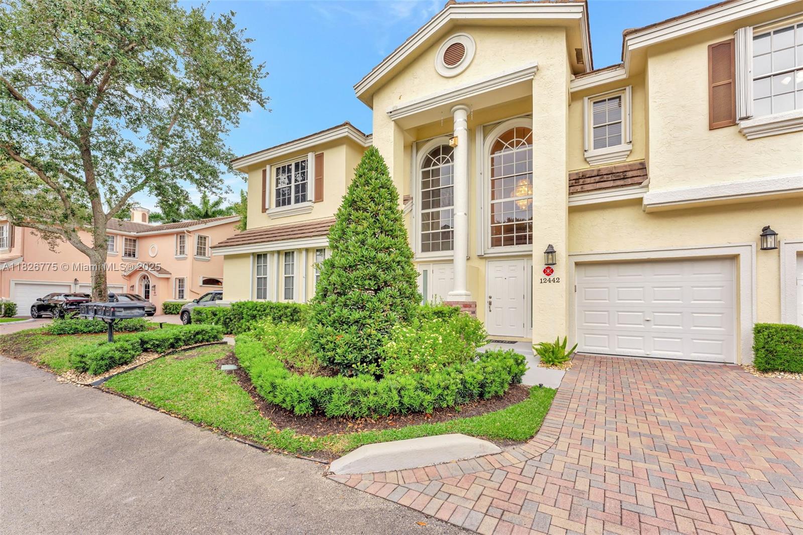 IMMACULATE 3 BR/2 BA condo in prestigious GATED COMMUNITY of Steeplechase at Eagle Trace. LARGE light & bright Living & Dining area w/VAULTED CEILINGS. Balcony access from the Living Rm. OVERSIZED Kitchen with SS appliances, Convection wall ovens, granite counters. & breakfast area. Updated flooring throughout. SPACIOUS Primary Bedroom w/2 Walk-in Closets. GORGEOUS UPDATED PRIMARY BATH; Dual Vanity with LED Mirrors, Garden Tub, & frameless glass Shower. UPDATED GUEST BATH. Additional FRIDGE IN GARAGE! GENERATOR INCLUDED! ACCORDIAN SHUTTERS-ALL WINDOWS. Condo fee cover reserves (roof, paint, pool, exterior) + water & trash. Roof 2006, Water Heater 2010, HVAC 2010. Enjoy resort-style amenities: 24-hr guard gate, clubhouse, gym, tennis, pickleball, & playground. Optional Golf. Pet-friendly!