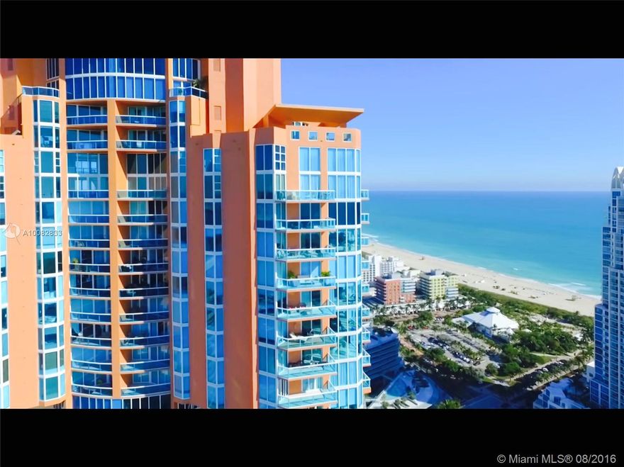 Most desirable 03 line corner unit with ocean and city views.
Clean and ready to move by July, 2016