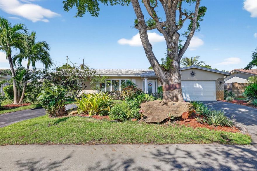 Exceptional opportunity in the heart of Fort Lauderdale.4BD, 2BA residence spanning over 2200sf.ft, offering a perfect blend of comfort & functionality. Step inside to appreciate the bright, OPEN FLOOR PLAN designed for today's lifestyle, complemented by a SPLIT BEDROOM LAYOUT. It flows seamlessly from the entryway to the spacious living & formal dining rooms,& into the kitchen creating an ideal space. Perfect for a quiet retreat or a hub for socializing. Open concept kitchen goes into living room, dining room & Florida room. High impact windows  & doors provide ample natural lighting. Entertain family & friends by the large pool on the spacious Lanai. Roof 2016. The area is surrounded by one of the best schools in town & an abundance of SHOPPING Centers & diverse DINING Choices.