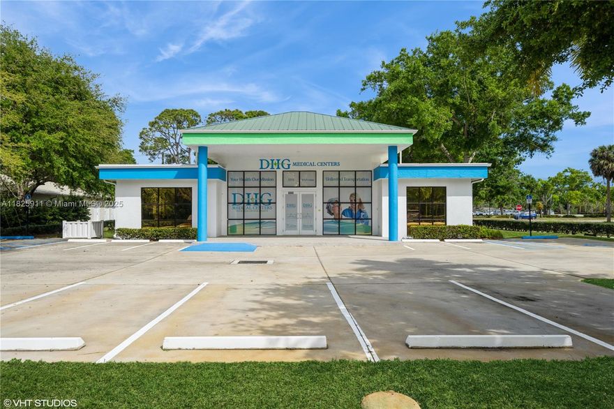 This vacant freestanding medical office in Vero Beach offers a turnkey, state-of-the-
art medical facility, The building sits on nearly one acre of land, providing ample parking, patient accessibility, and modernized infrastructure to accommodate a variety of medical specialties.
Prime Location: Situated in a high-demand medical corridor within Vero Beach,
offering excellent visibility and accessibility.
Spacious Floor Plan: Efficient layout designed to support a variety of medical uses,
including private exam rooms, administrative offices, and patient waiting areas.
Ample Parking: Sufficient on-site parking to accommodate staff and patients.
Strong Market Fundamentals: Vero Beach is experiencing steady population growth,
increasing demand for medical services in the area.
