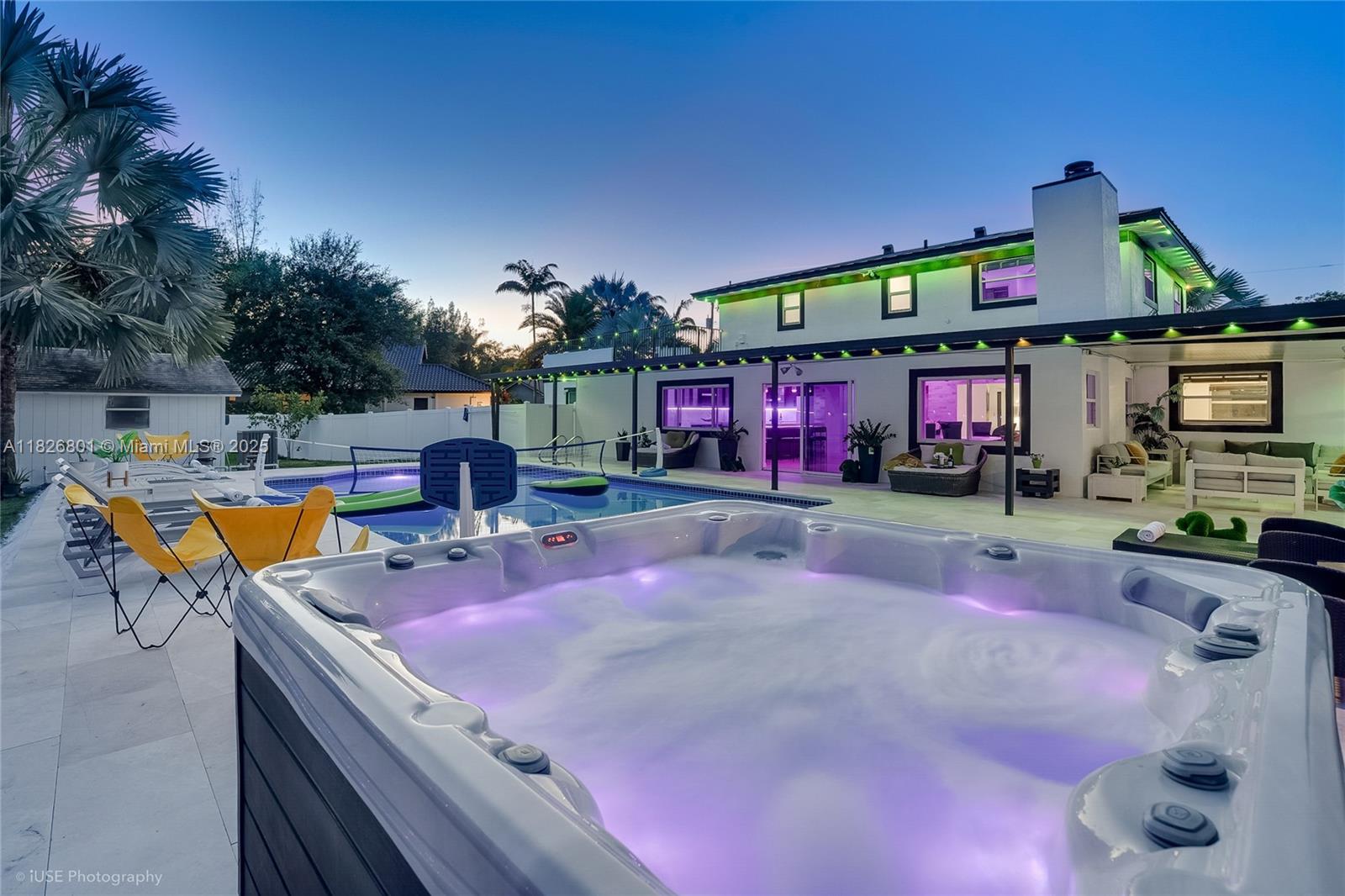 Modern Resort-Style Living in PLANTATION ACRES
5 Beds | 4 Baths | 3,232 Sq Ft | 21,735 Sq Ft Lot | Volley | Heated Saltwater Pool
This beautifully upgraded RESORT-STYLE estate features a marble kitchen with matching backsplash, elegant finishes, dual A/Cs, IMPACT WINDOWS, and a 2023 METAL ROOF for peace of mind and efficiency.
Enjoy a private backyard oasis with Marble pavers a HEATED SALTWATER POOL, 6 PERSON HOT TUB, volley and soccer, ping pong, and a fully equipped outdoor kitchen with porcelain countertop, built-in BBQ, perfect for entertaining. Smart home features. Ideal for personal use or as a high-return investment property
Furniture may be included or negotiable with the right offer.
Walking distance to American Heritage School. Minutes from Sawgrass Mills and major highways