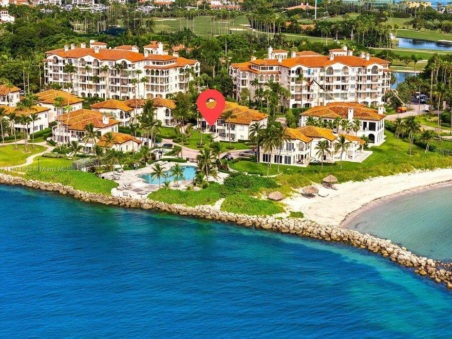 Live the Fisher Island lifestyle in this beautifully renovated Seaside Villa ground floor rental steps away from the ocean! Features include: 2 bedrooms, 1.5 baths, tile floors throughout, renovated kitchen and bathrooms, impact glass doors and windows and an expansive terrace perfect for entertaining! Offered fully furnished. It's available for short term price to be determined. Visit this exceptional offering!